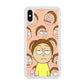 Morty Lazy Expression iPhone Xs Max Case
