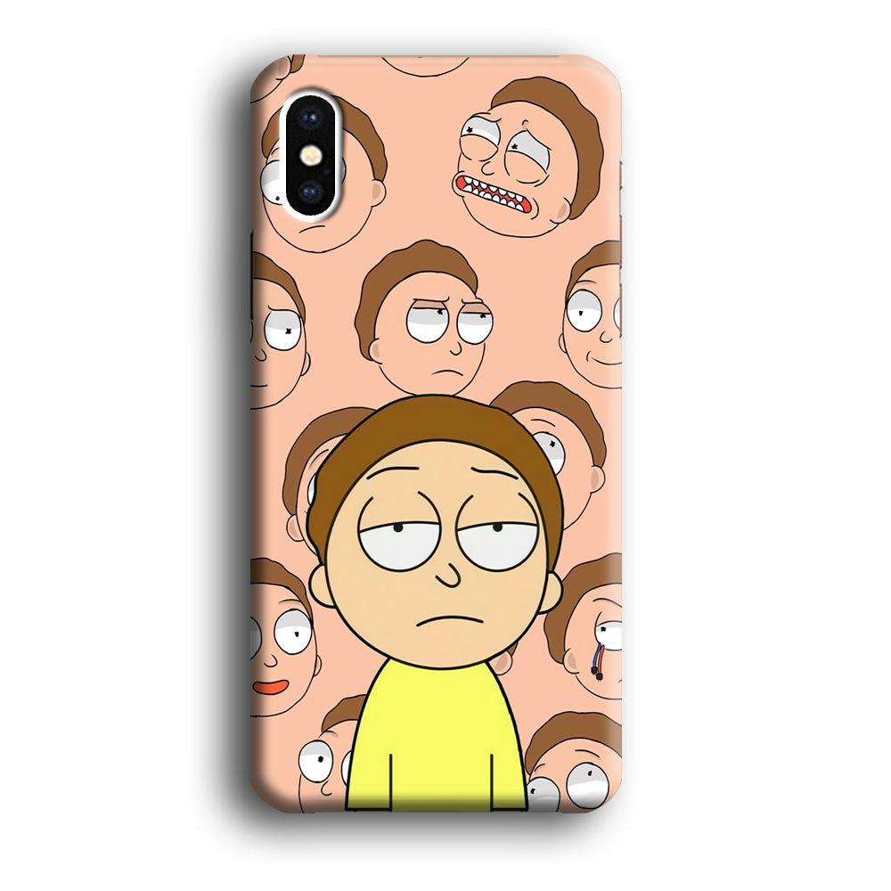 Morty Lazy Expression iPhone Xs Max Case