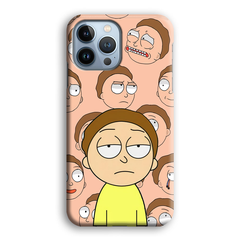 Morty Lazy Expression iPhone 15 Pro Max Case