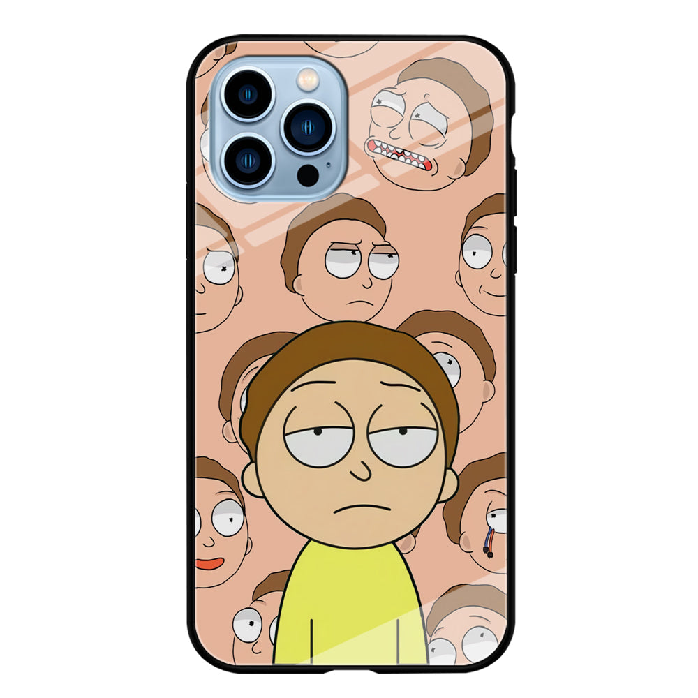Morty Lazy Expression iPhone 15 Pro Case