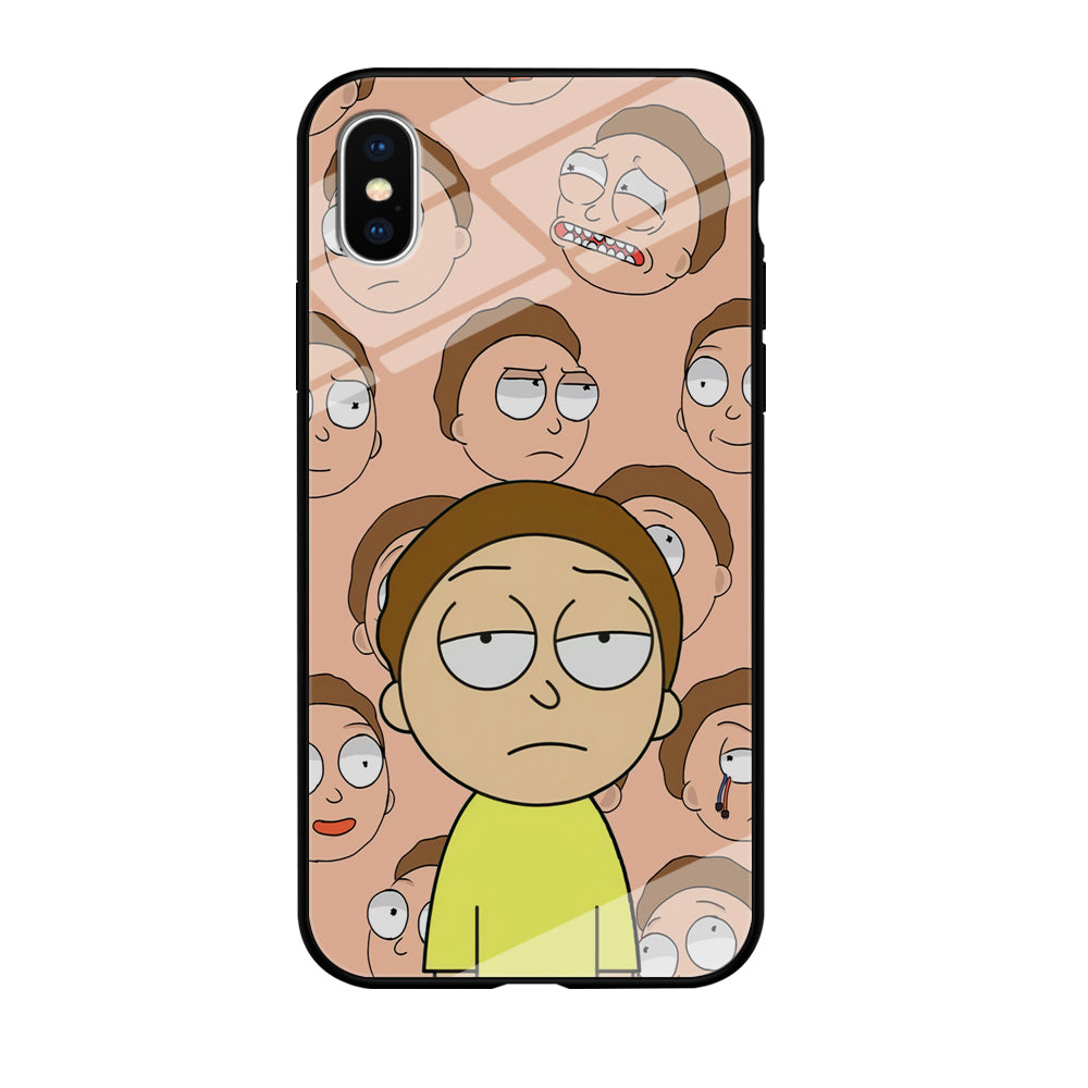 Morty Lazy Expression iPhone Xs Max Case