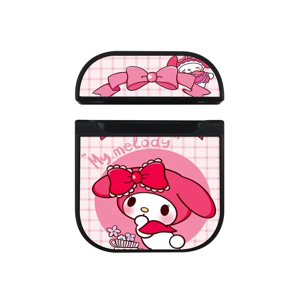 My Melody Cute Momment Hard Plastic Case Cover For Apple Airpods