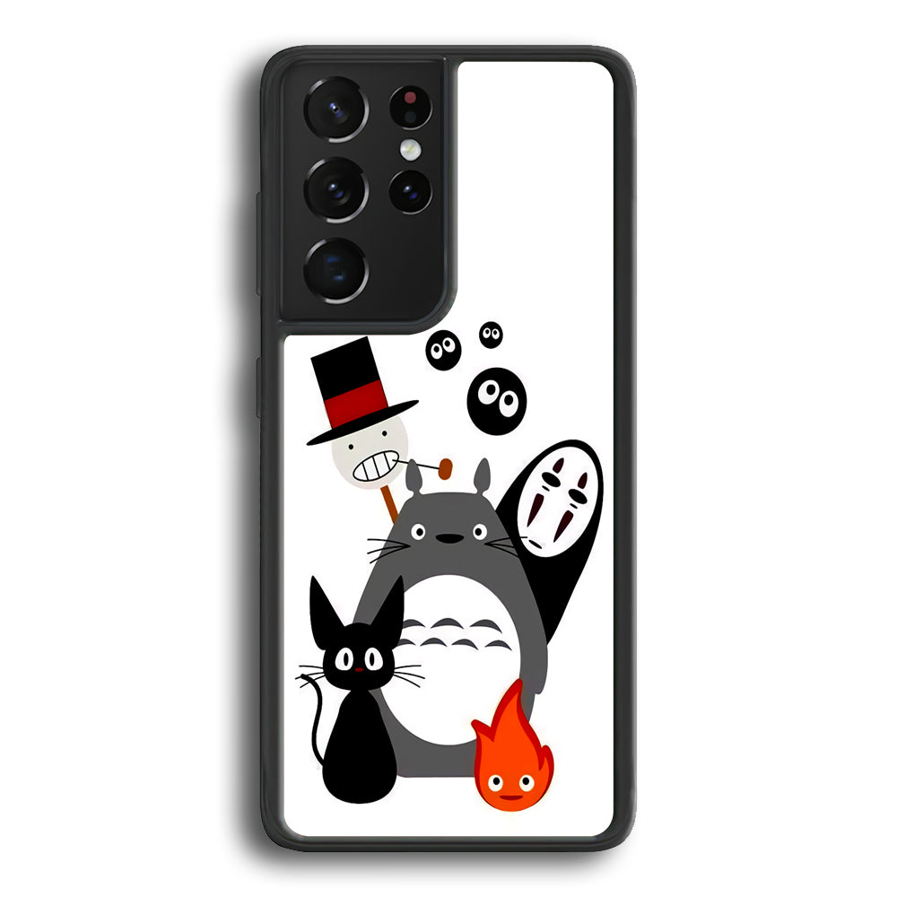 My Neighbor Totoro And Friends Samsung Galaxy S24 Ultra Case - Ezzystore