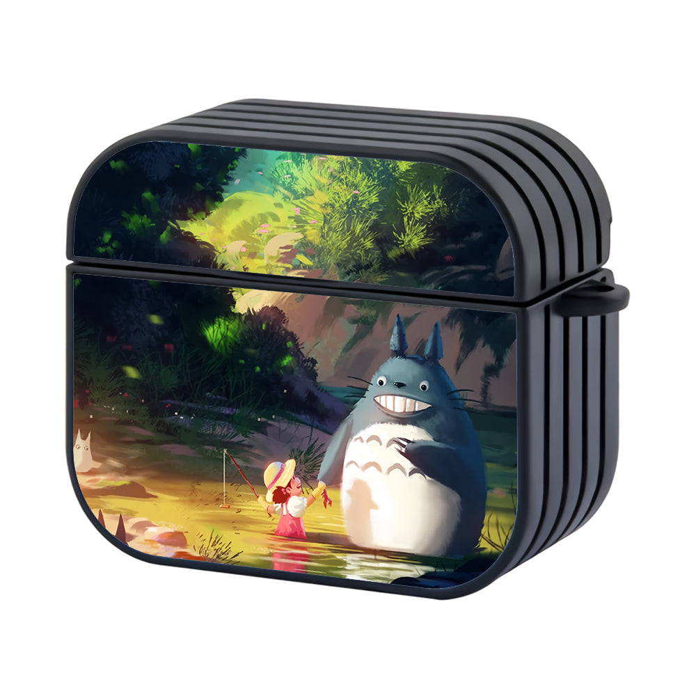 My Neighbor Totoro Cartoon Hard Plastic Case Cover For Apple Airpods 4 - Ezzystore