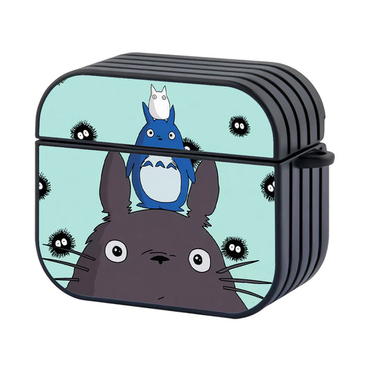 My Neighbor Totoro Confused Expression Hard Plastic Case Cover For Apple Airpods 3 - Ezzystore