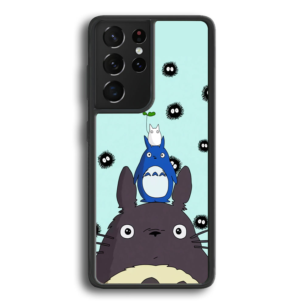My Neighbor Totoro Cute Pose Samsung Galaxy S23 Ultra Case - Ezzystore