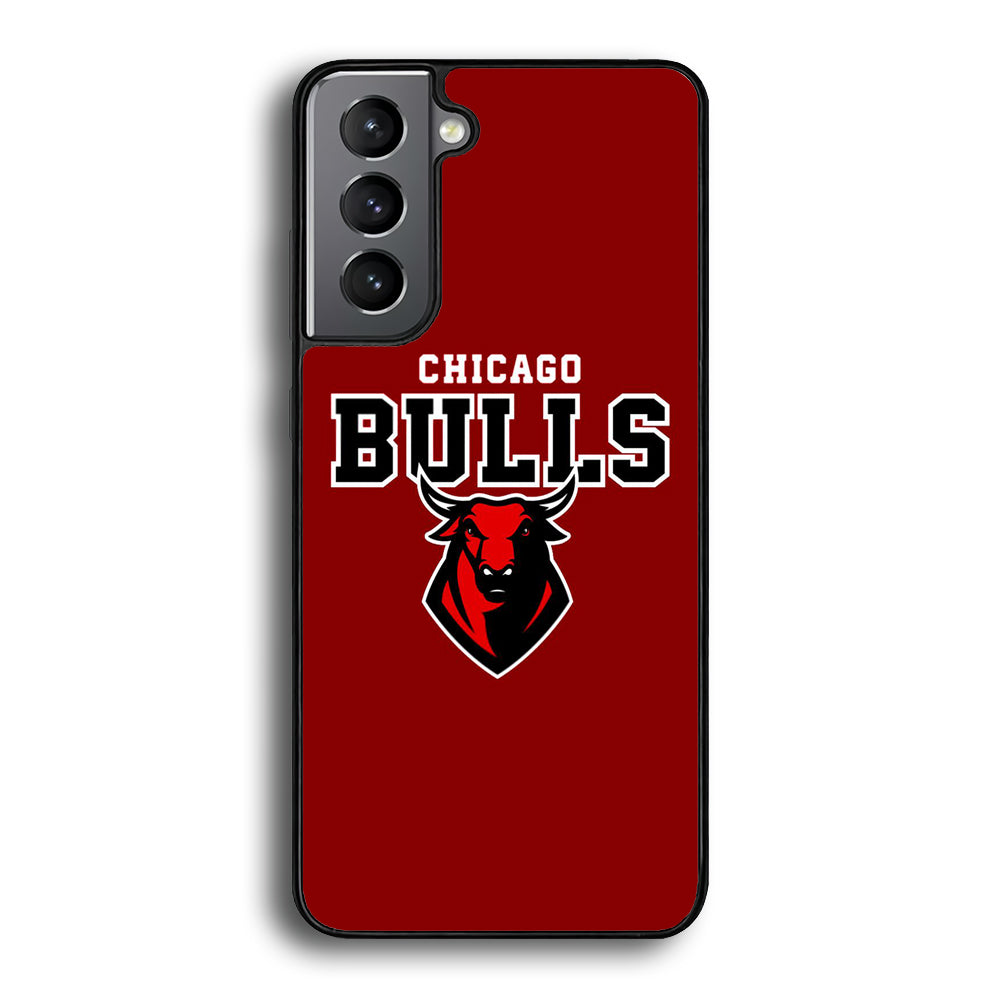 NBA Chicago Bulls Red Logo Samsung Galaxy S24 Plus Case - Ezzystore