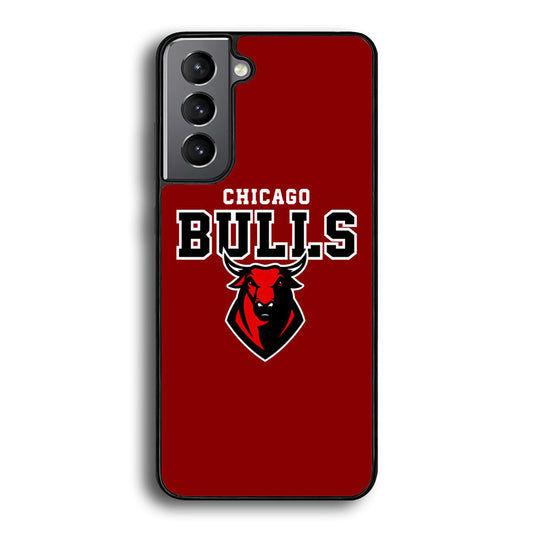 NBA Chicago Bulls Red Logo Samsung Galaxy S24 Plus Case - Ezzystore