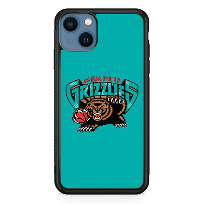 NBA Memphis Grizzlies Bear Logo iPhone 14 Case