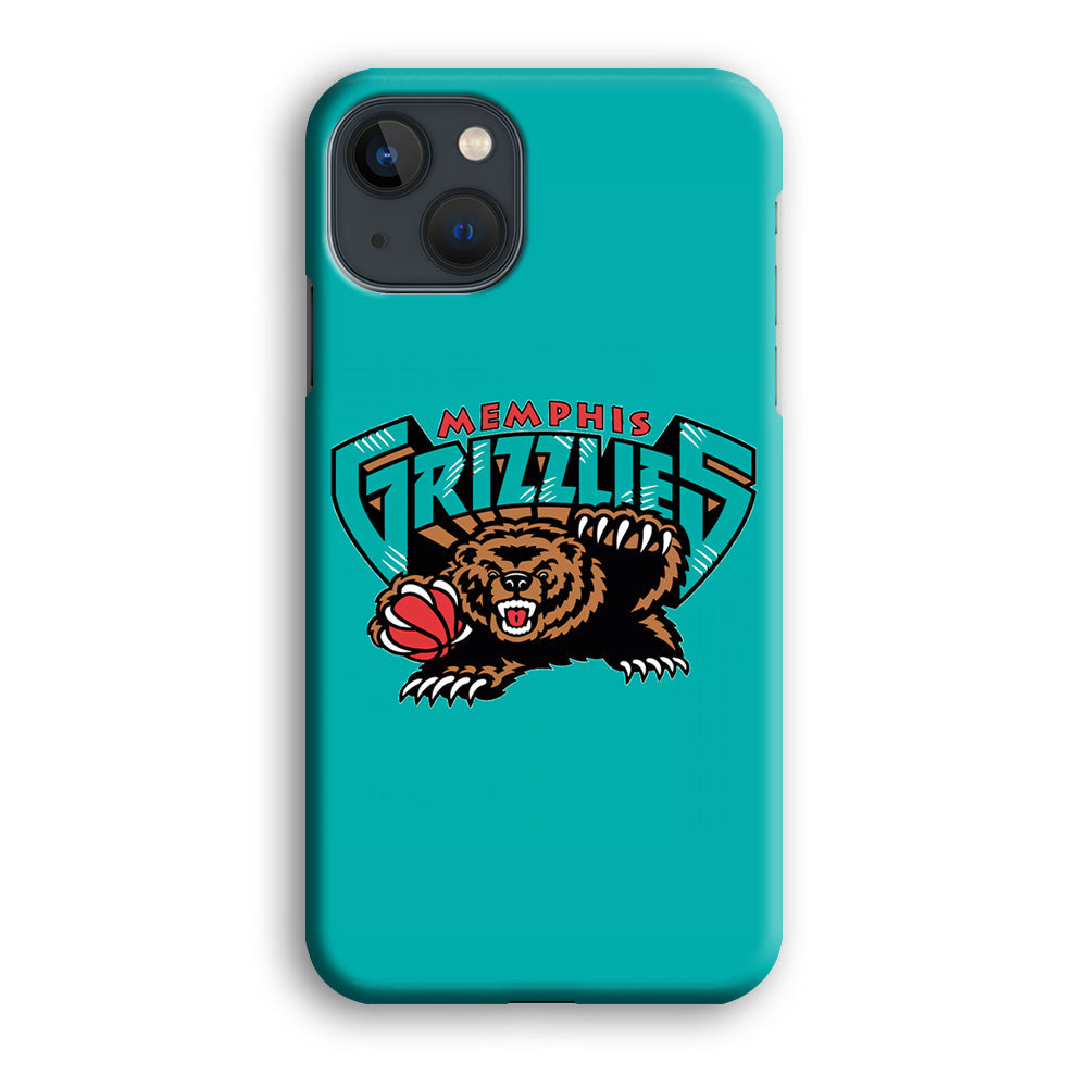 NBA Memphis Grizzlies Bear Logo iPhone 14 Case