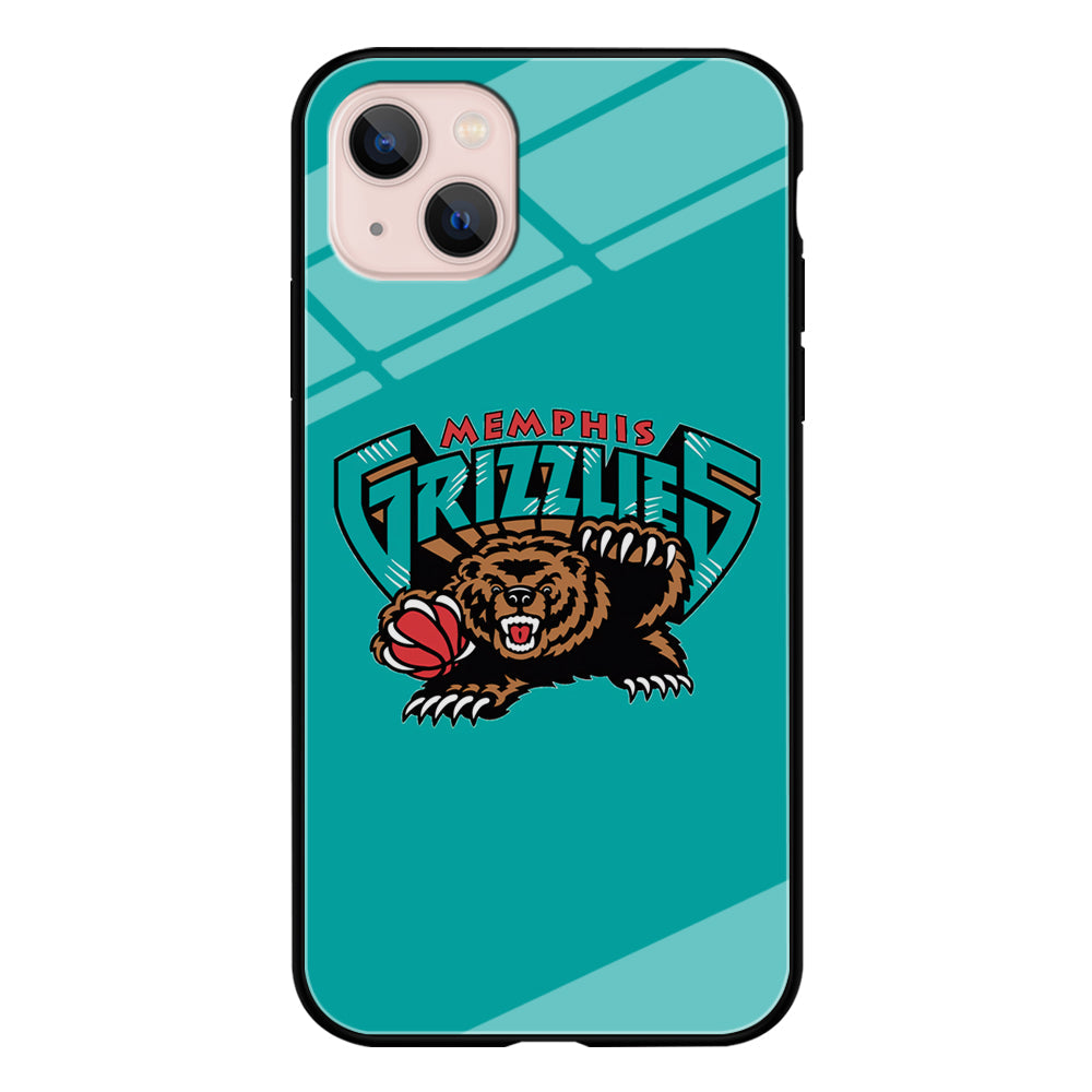 NBA Memphis Grizzlies Bear Logo iPhone 14 Case