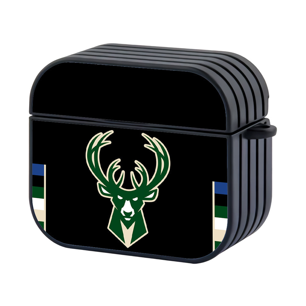 NBA Milwaukee Bucks Costume Hard Plastic Case Cover For Apple Airpods 4 - Ezzystore