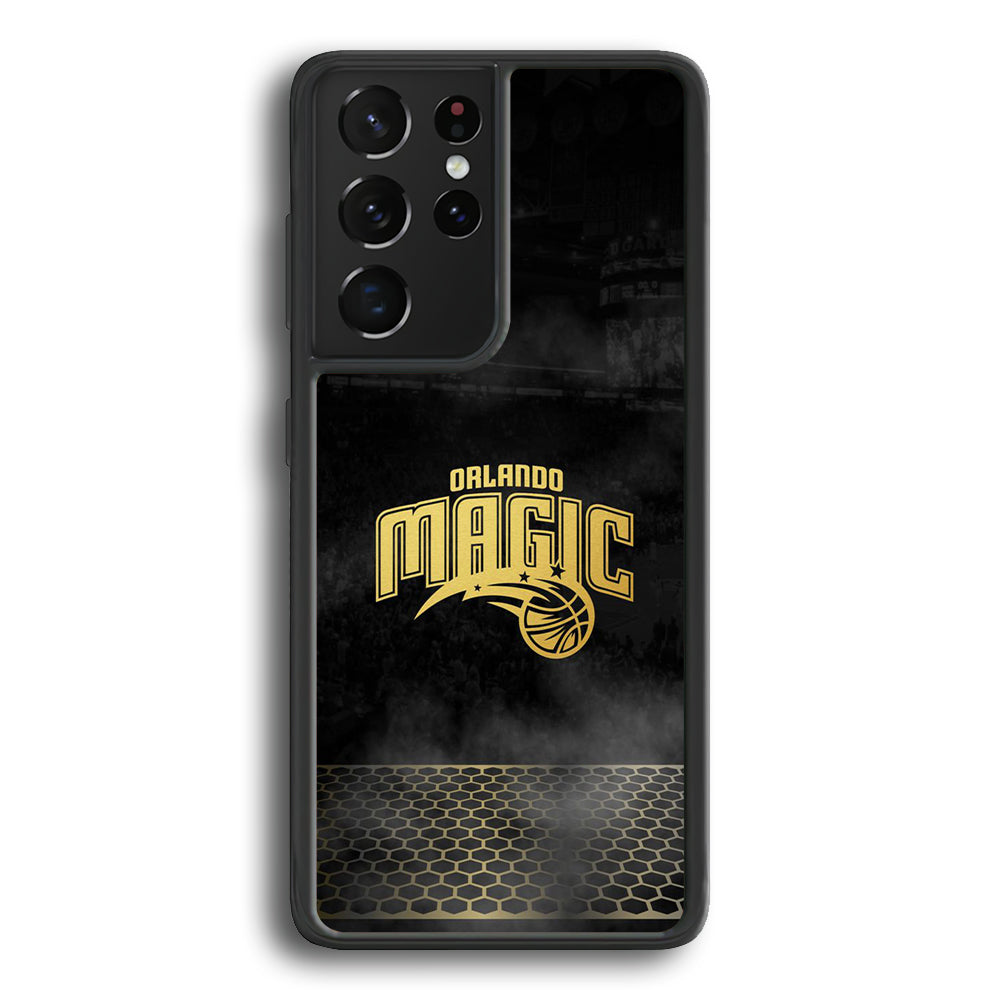 NBA Orlando Magic Gold Logo In The Stadium Samsung Galaxy S23 Ultra Case - Ezzystore