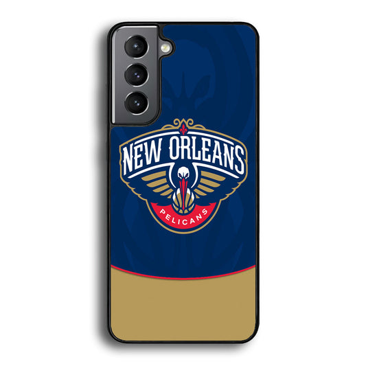 NBA Orleans Pelicans Blue Samsung Galaxy S22 Case - Ezzystore
