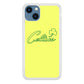 NBA Celtics Yellow Logo iPhone 15 Plus Case