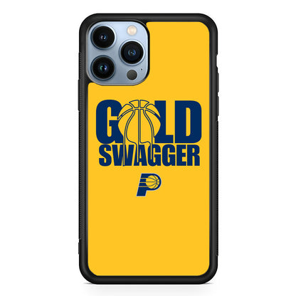 NBA Gold Swagger iPhone 15 Pro Case
