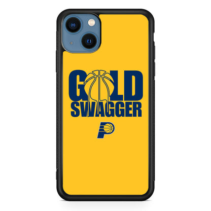 NBA Gold Swagger iPhone 14 Plus Case