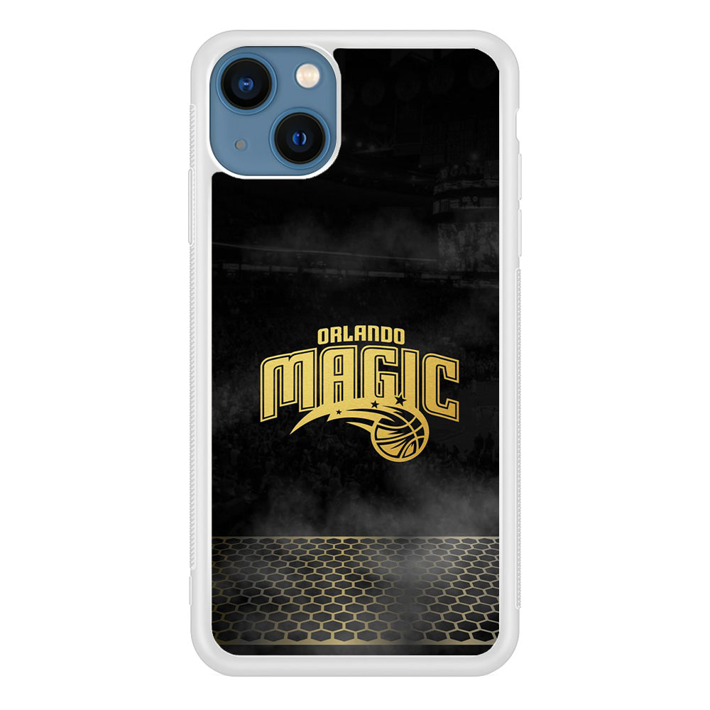 NBA Orlando Magic Gold Logo In The Stadium iPhone 15 Plus Case