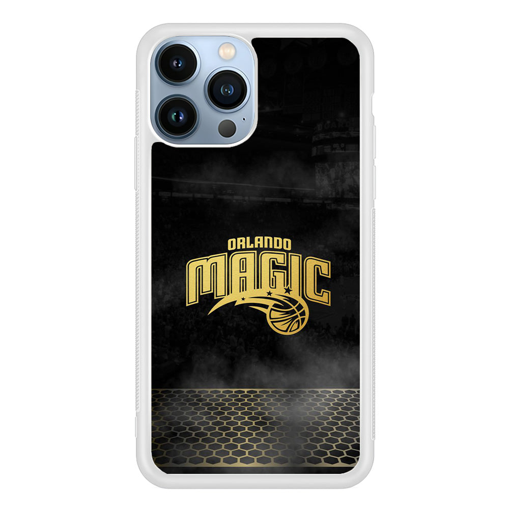 NBA Orlando Magic Gold Logo In The Stadium iPhone 15 Pro Max Case