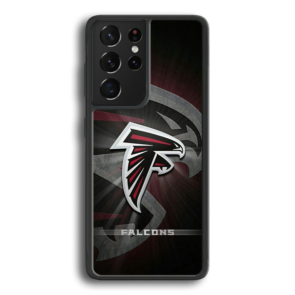 NFL Atlanta Falcons Logo Samsung Galaxy S24 Ultra Case - Ezzystore