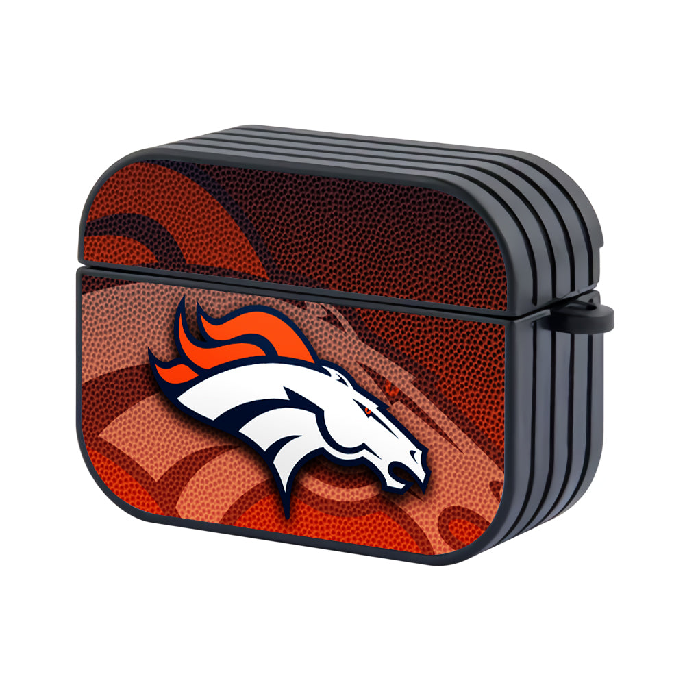 NFL Denver Broncos Team Hard Plastic Case Cover For Apple Airpods Pro - Ezzystore