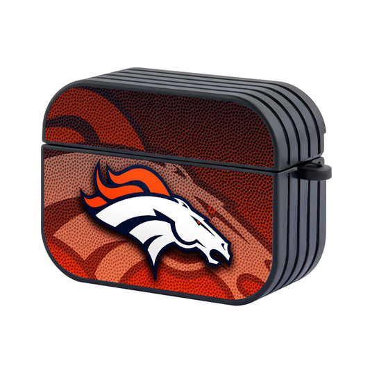 NFL Denver Broncos Team Hard Plastic Case Cover For Apple Airpods Pro - Ezzystore