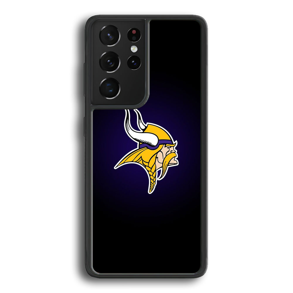 NFL Minnesota Vikings Logo Samsung Galaxy S23 Ultra Case - Ezzystore