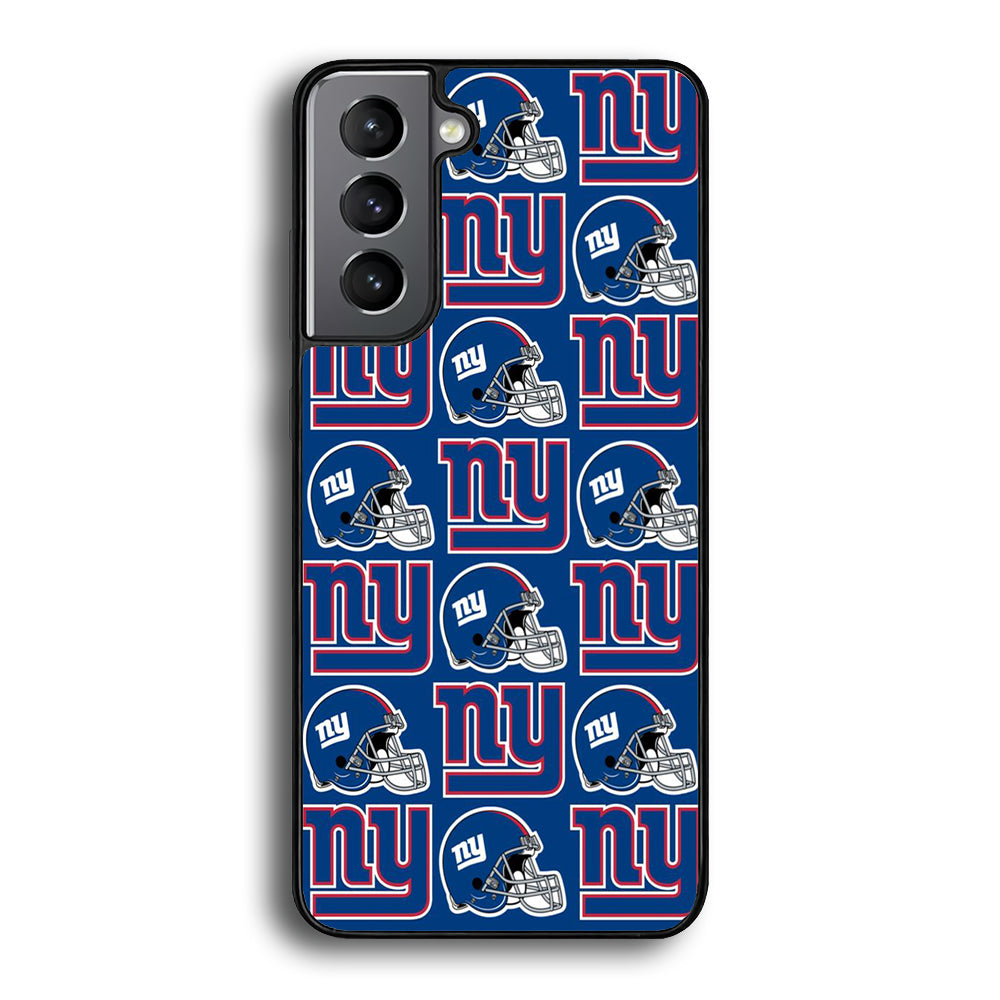 NFL New York Giant Helmet Logo Samsung Galaxy S23 Case - Ezzystore