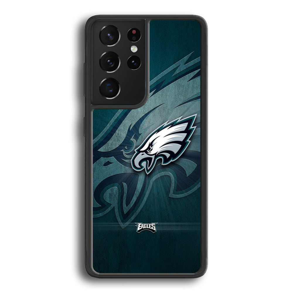 NFL Philadelphia Eagles Logo Samsung Galaxy S23 Ultra Case - Ezzystore