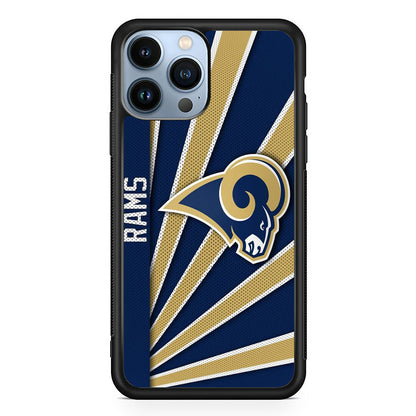 NFL Los Angeles Rams Logo iPhone 14 Pro Case