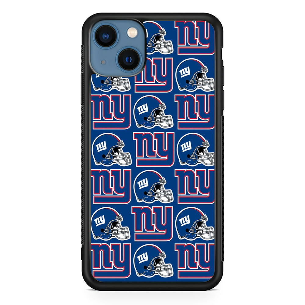 NFL New York Giant Helmet Logo iPhone 14 Case
