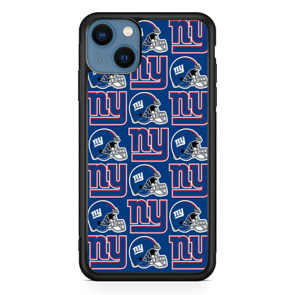 NFL New York Giant Helmet Logo iPhone 15 Plus Case