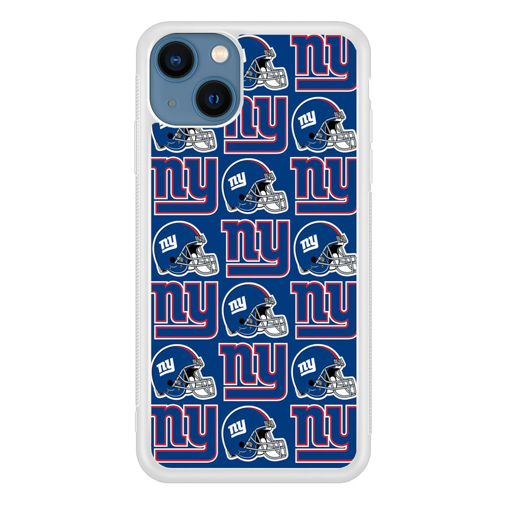 NFL New York Giant Helmet Logo iPhone 15 Plus Case