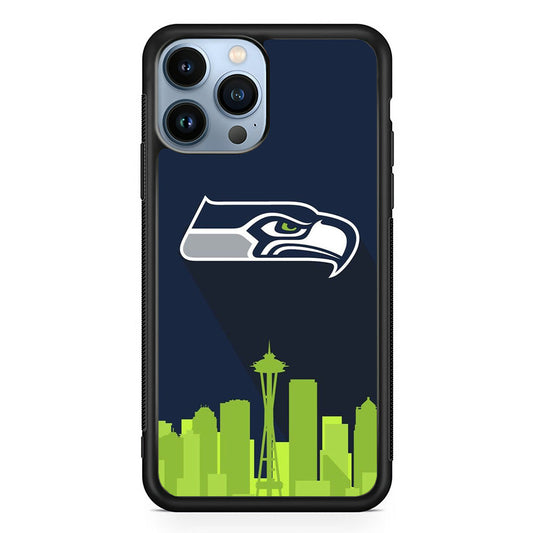 NFL Seattle seahawks City Logo iPhone 14 Pro Case