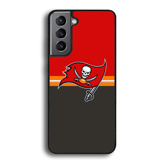 NFl Tampa Bay Buccaneers Red Grey Samsung Galaxy S24 Plus Case - Ezzystore