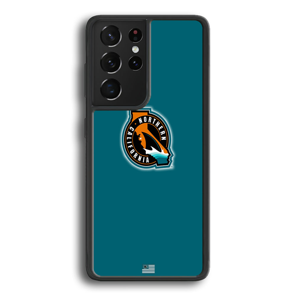 NHL San Joe Sharks Northern Samsung Galaxy S24 Ultra Case - Ezzystore