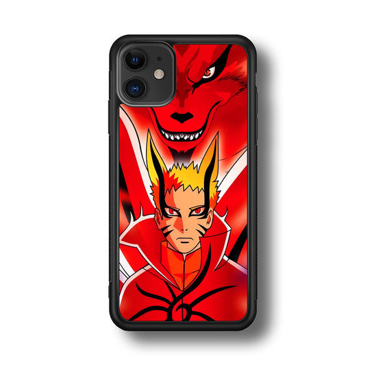 Naruto Baryon Mode x Kurama iPhone 11 Case