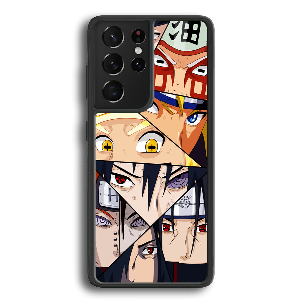 Naruto Icon Of Eye Power Samsung Galaxy S24 Ultra Case - Ezzystore