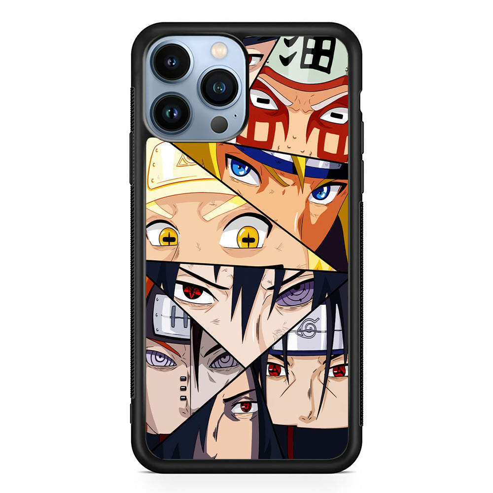 Naruto Icon Of Eye Power iPhone 14 Pro Case