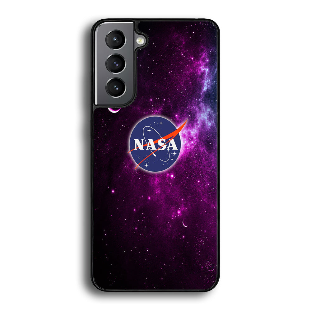 Nasa Purple Space Logo Samsung Galaxy S22 Case - Ezzystore