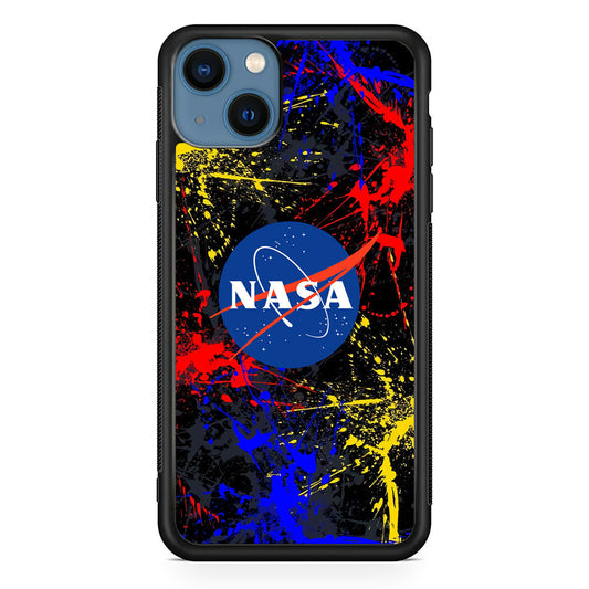 Nasa Splash Paint Abstract iPhone 15 Plus Case