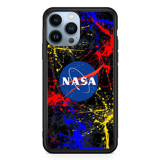 Nasa Splash Paint Abstract iPhone 15 Pro Case