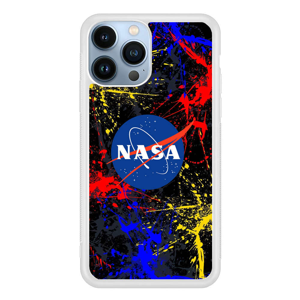 Nasa Splash Paint Abstract iPhone 14 Pro Case