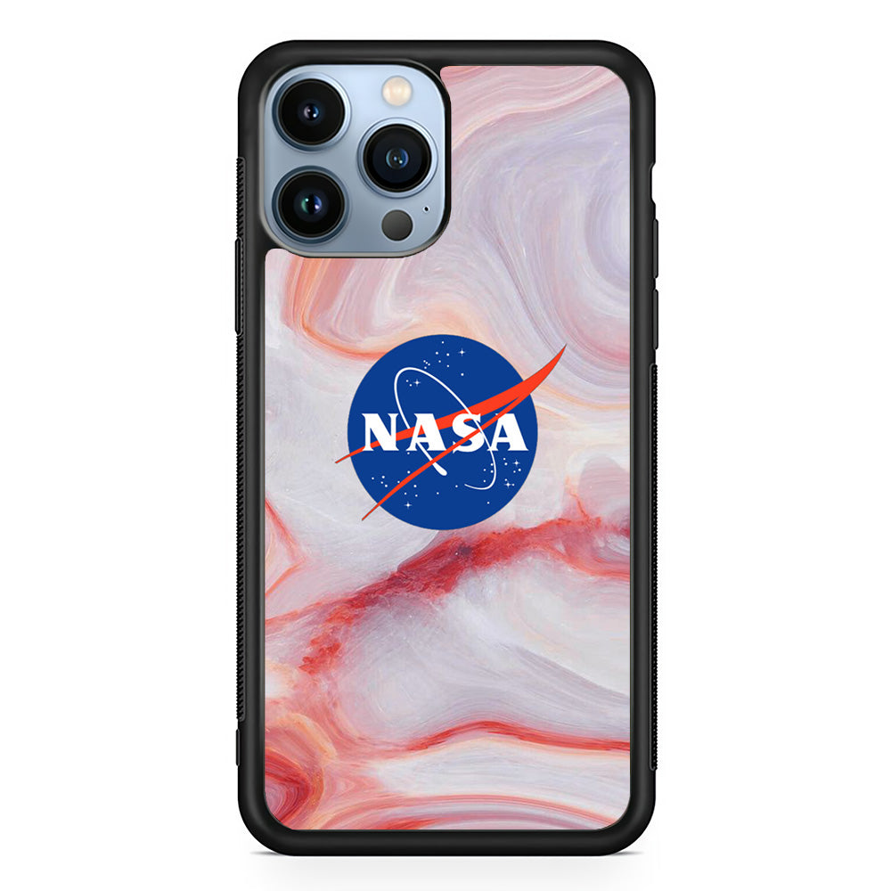 Nasa Marble Wall iPhone 14 Pro Max Case