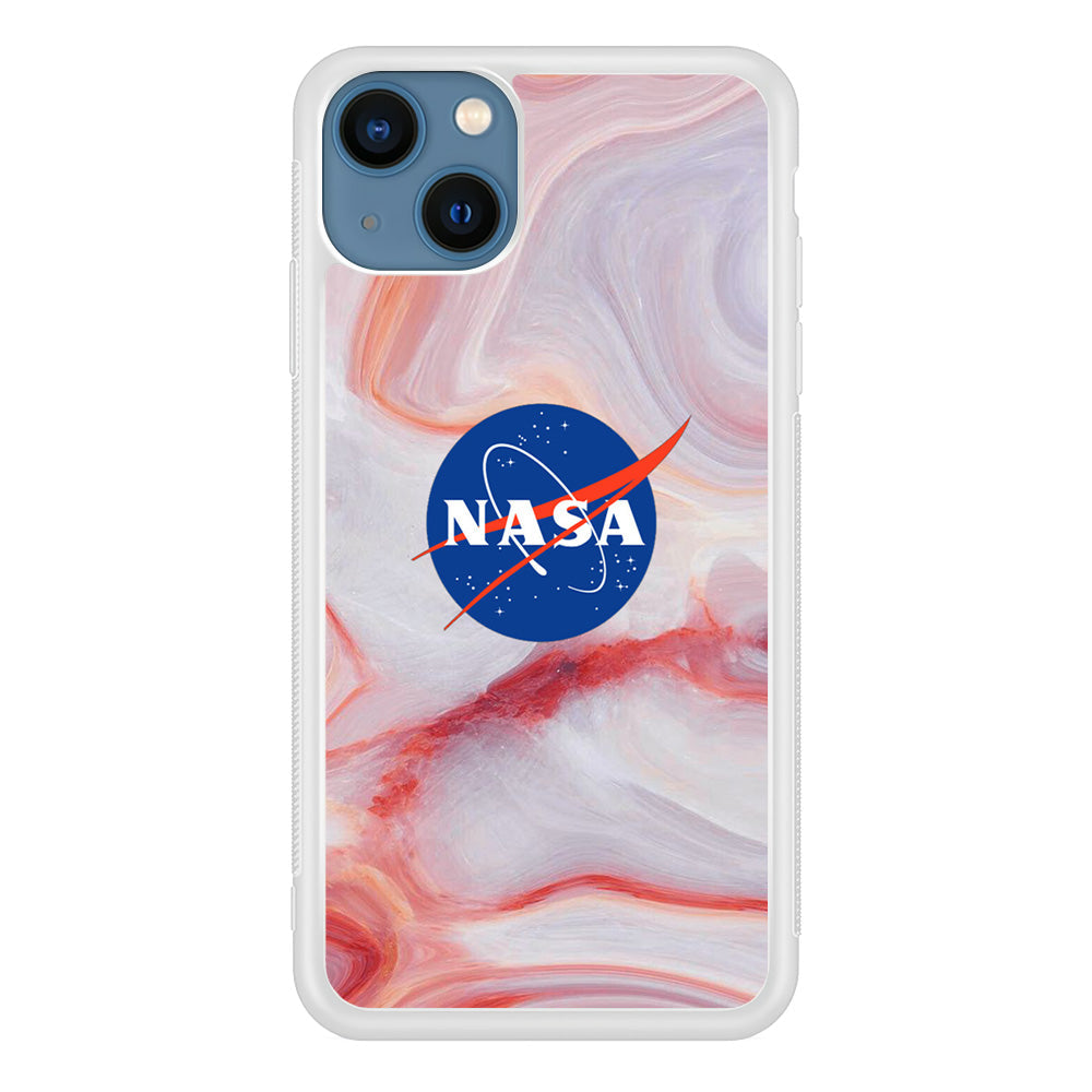 Nasa Marble Wall iPhone 14 Plus Case