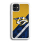 Nashville Predators Abstract Pattern iPhone 12 Case