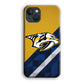Nashville Predators Abstract Pattern iPhone 13 Case