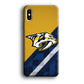 Nashville Predators Abstract Pattern iPhone Xs Max Case