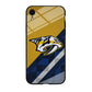 Nashville Predators Abstract Pattern iPhone XR Case