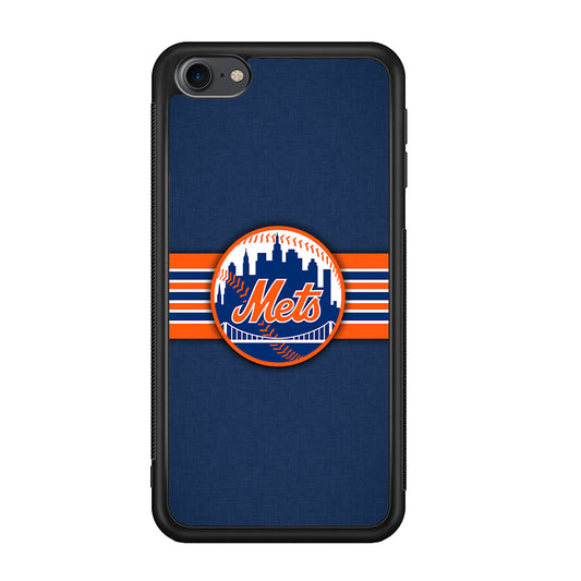 New Mets Stripe And Logo iPod Touch 6 Case - Ezzystore